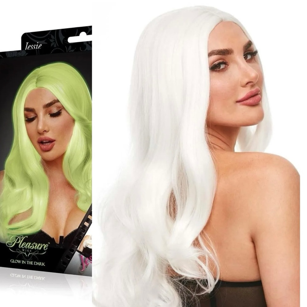 Glow in the dark wig, style Jessie